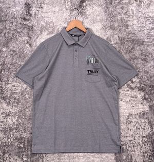 New Travis Mathew Polo Shirt Large Mens Truly Hard Seltzer Short Sleeve Golf